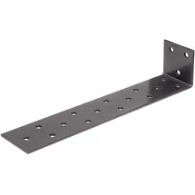 GAH Alberts Flachstahl-Betonanker 205 x 40 x 40 mm schwarzdiamant duplexbeschichtet