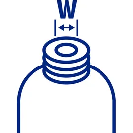 Hünersdorff Aufbewahrungsbox Kunststoff 1000 ml Transparent