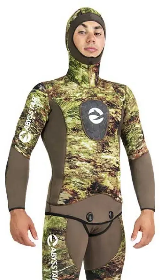 Abysstar Grouper Evo 7 Mm Speerfischjacke - Mimetic Evo - XL