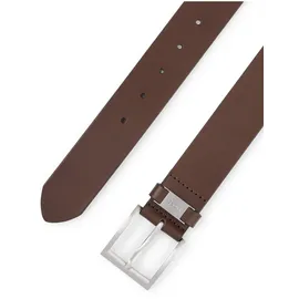 Boss Herrengürtel Leder Dunkelbraun 105
