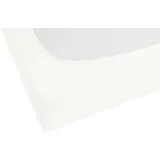 biberna 0012344 Frottee-Stretch 90 x 190 - 100 x 200 cm weiß