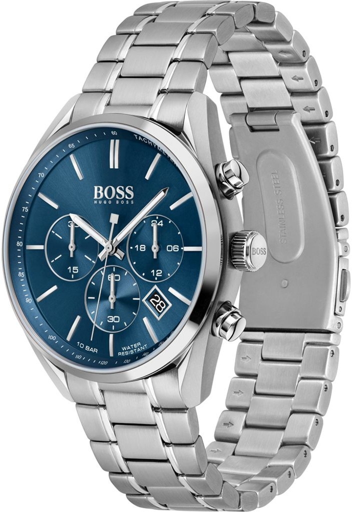 Hugo Boss Champion Herren Chronograph Uhr - Blau | 1513818
