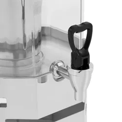 Royal Catering Saftspender - 4 l - Kühlsystem -