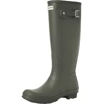 Hunter Boots - Women's Original Tall - Gummistiefel Gr 38 oliv
