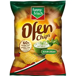 Funny-Frisch Ofen Chips Sour Cream Chips 125,0 g