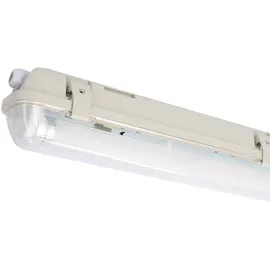 LED's light LED-Feuchtraumleuchte 14 W 120 cm grau