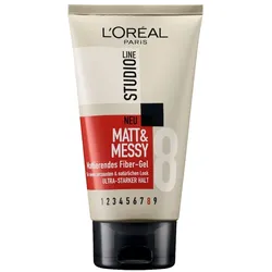 L’Oréal Paris Studioline Matt & Messy Mattierendes Fiber-Gel Haargel 150 ml 