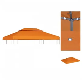 vidaXL Pavillon-Ersatzdach 310 g/m2 Orange 3x4 m