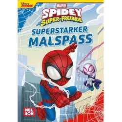 Marvel Spidey Und Seine Superfreunde: Superstarker Malspaß  Kartoniert (TB)