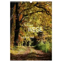 Calvendo Schöne Wege laden ein (Wandkalender 2026 DIN A3
