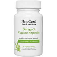 NatuGena GmbH Omega-3 Vegan 1376mg 751 DHA 375 EPA Algenöl
