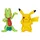 Pokémon Battle Figuren Pack: Pikachu und Geckabor, 2 detaillierte Figuren