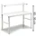 TRESTON Arbeitstisch Melamin 180 x 65-90 cm ESD