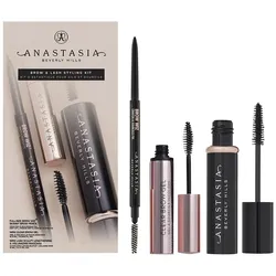 Anastasia Beverly Hills Brow & Lash Styling Kit Make-up Set Medium Brown Schwarz