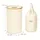 Relaxdays Pfandflaschen Sammelbehälter 100 l Beige