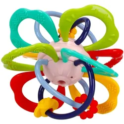 Bam-Bam Sensory Ball Beißring mit Rassel 6m+ 1 St.