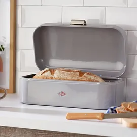 Wesco Grandy Brotkasten Stahlblech Schwarz