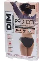 DIM Protect Culotte de règles Lavable - Slip Coton bio Flux Abondant 36/38 Menstruelle