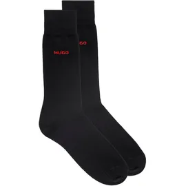 Hugo 2er Pack Herrensocken Schwarz 43-46