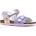 GEOX Sandale GEOX J ADRIEL GIRL Mädchen Gr 24 lila disney frozen Lederimitat Schuhe Sandale Sommerschuh mit Disney-Motiv Größenschablone zum Download