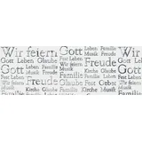 Transparentpapier "Silver Style Worte", DIN A4, 5 Blatt