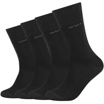 CAMANO Sneakersocken 4er Pack Schwarz 47-49