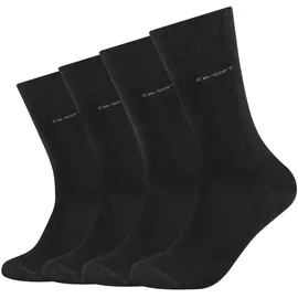 CAMANO Sneakersocken 4er Pack Schwarz 47-49