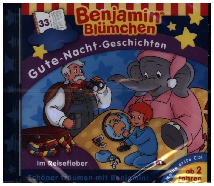 Benjamin Blümchen  Gute-Nacht-Geschichten - Im Reisefieber - Benjamin Blümchen (Hörbuch)