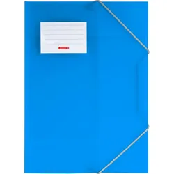 BRUNNEN Sammelmappe FACT! DIN A4 azur transparent
