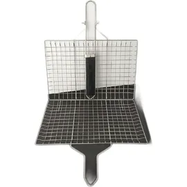 aokito Grillschale 2 cm Edelstahl weiß