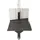 aokito Grillschale 2 cm Edelstahl weiß