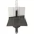 aokito Grillschale 2 cm Edelstahl weiß