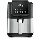 Rommelsbacher Heißluftfritteuse FRH 1500, 5 Liter für 800 g Pommes, leiser Betrieb, 5 Programme (individuell einstellbar), LED-Display