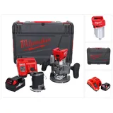 Milwaukee Oberfräse M18 FTR-401X Akku Fräse 18 V Brushless + 1x Akku 4,0 Ah + Ladegerät