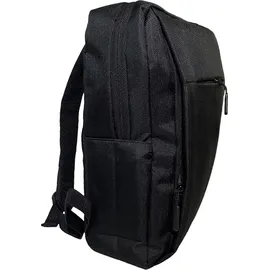 Hti-Living Kompakter Laptop-Rucksack mit USB-Anschluss Alltag, Schule und Business - Schwarz