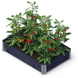 averto NOOR upyardTM Hochbeet 120 x 80 x 15 cm Schwarz