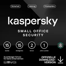 Kaspersky Lab Small Office Security 1 Jahr 15 Geräte ESD DE Win Mac Android iOS