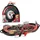Playtastic Portable Rennbahn im Koffer - Komplett-Set mit 2 Autos