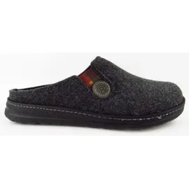 ROHDE Herren Pantoffel Hausschuh Filz Stretcheinsatz Asiago 7142, Größe:43 EU,
