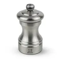 Peugeot Bistro Chef Salzmühle 10 cm Silber unbefüllt