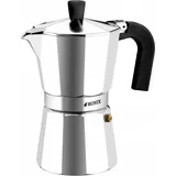 Monix M620003 Manuelle Kaffeemaschine Moka Kanne Aluminium