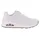 SKECHERS Jungen UNO Stand On Air Sneaker, White Synthetic Trim, 37 EU