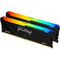 Kingston FURY Beast RGB DIMM Kit 32GB DDR4-3600, CL18-22-22