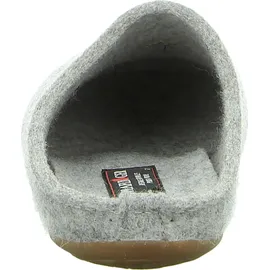 HAFLINGER Everest Api Filzpantofffeln mit Applikation Steingraumeliert (84), Gr. 41