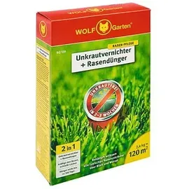 WOLF-Garten SQ 120 Unkrautvernichter plus Rasendünger 2,4 kg