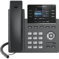 Grandstream GRP2613W IP-Telefon, Schwarz, Kabelgebundenes Mobilteil, Im Band, A...