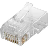 goobay RJ45 Stecker CAT 6 UTP ungeschirmt