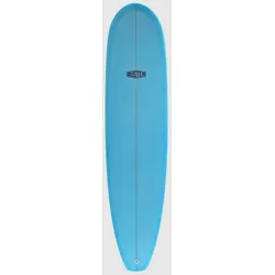 Buster 7'6 Mini Malibu Surfboard white / blue / black Gr. Uni