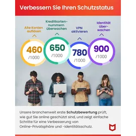 McAfee Privacy & Identity Guard 1 Benutzer Android/iOS/Mac/Win