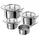 Zwilling Twin Classic Topf-Set 4-tlg. 2 x Kochtopf + Bratentopf + Stielkasserolle